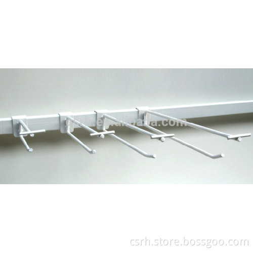 Metal pegboard hook